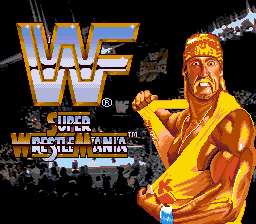 WWF Super Wrestlemania Title Screen
